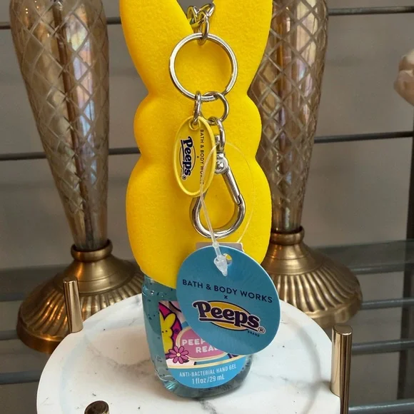 Bath & Body Works Peeps Shea Lounge Socks & Peeps PocketBac Holder & BAC NWT - Picture 4 of 4